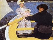 Mary Cassatt The Boating Patty painting